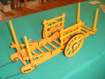 1/8th scale model of a Wheel-Car 